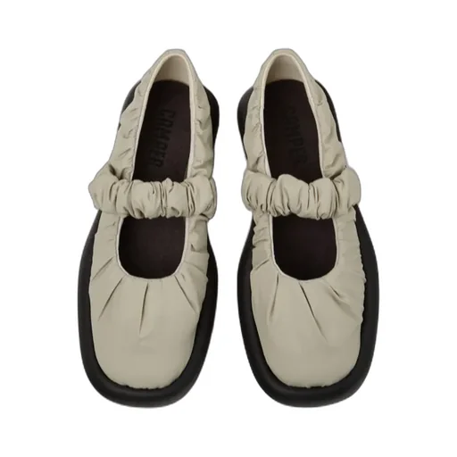 Onda Ruched Ballerina Shoes