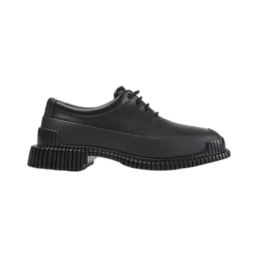 Pix Round Toe Lace-Up Shoes
