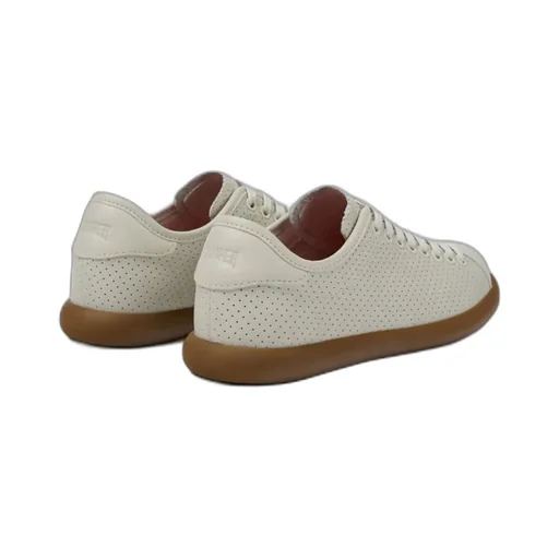 Perforated Lace-Up Sneakers