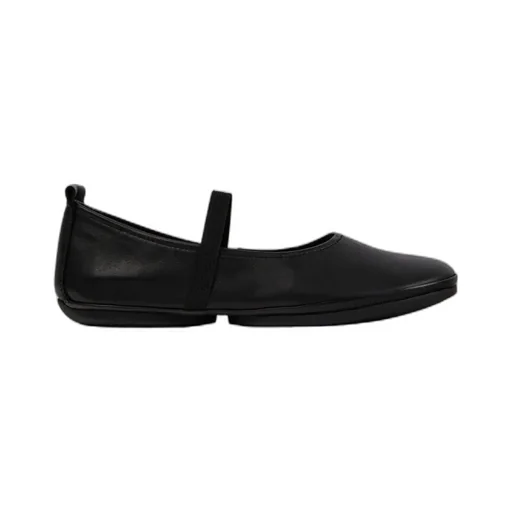 Right Nina Leather Ballerina Shoes