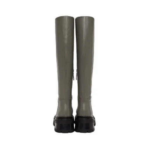 Thick-Heeled Boots