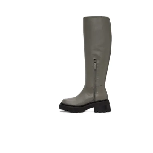 Thick-Heeled Boots