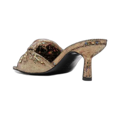 Bow Tie Details High-Heeled Sandals