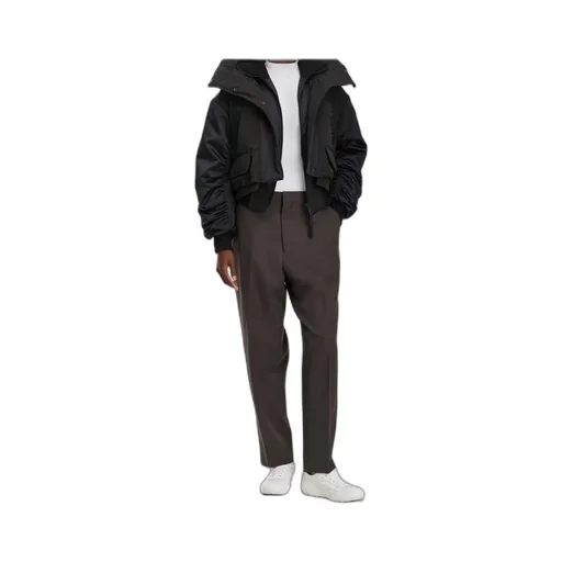 Cropped Hooded Jacket