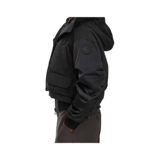 Cropped Hooded Jacket