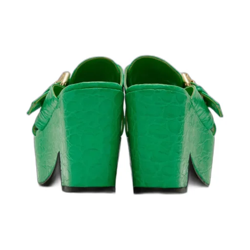 Textured Embossed High-Heeled Sandals
