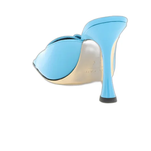 Squared-Toe Stiletto Heel Sandals