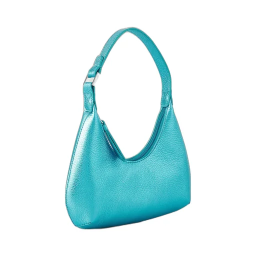 Baby Amber Metallic-Effect Shoulder Bag