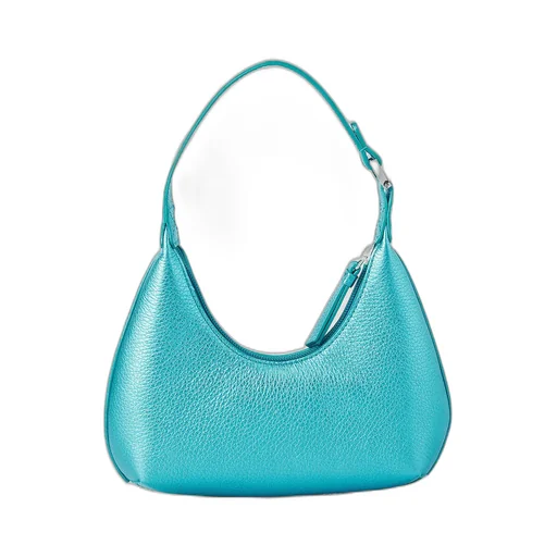 Baby Amber Metallic-Effect Shoulder Bag