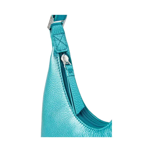 Baby Amber Metallic-Effect Shoulder Bag