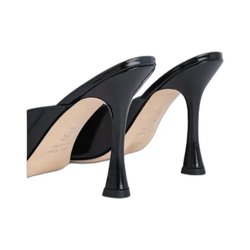 Open-Toe Stiletto-Heel Sandals