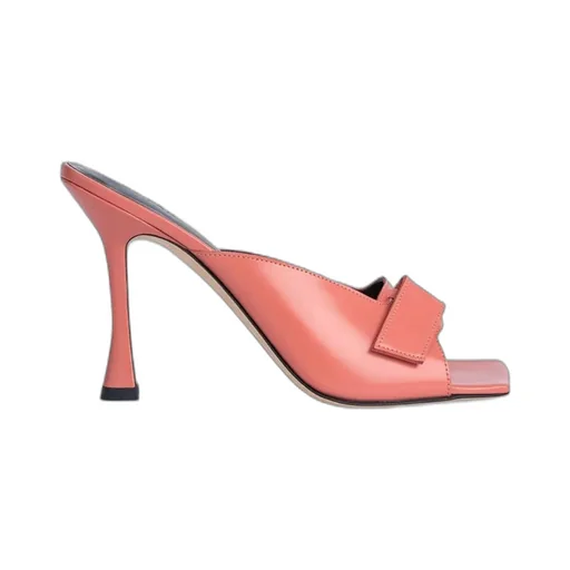Logo High-Heeled Sandals