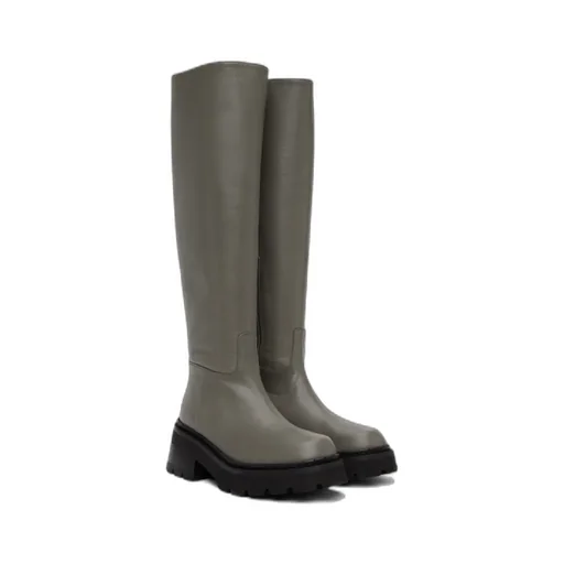 Thick-Heeled Boots