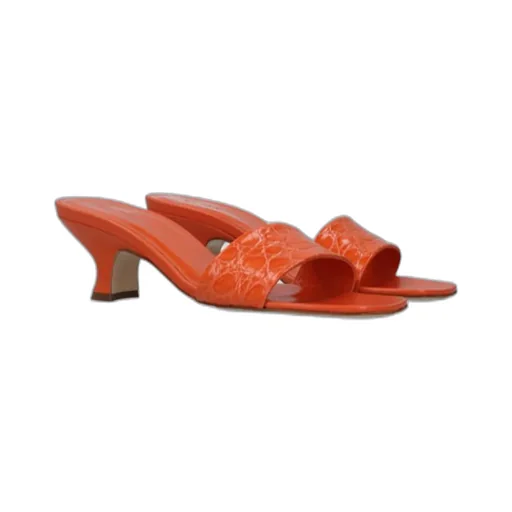 Ceni Embossed Mules