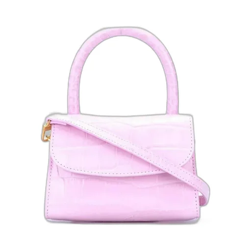 Embossed Top Handle Bag