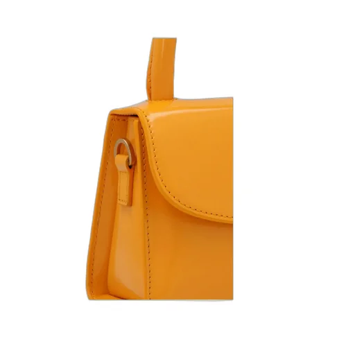 Mini Rounded Top-Handle Tote Bag