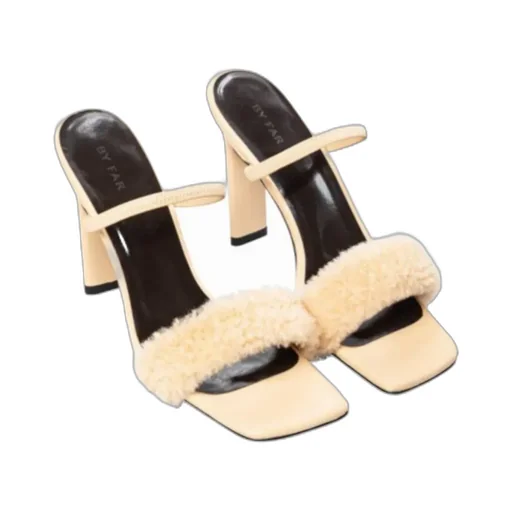 Ada Slip-On Shearling Sandals