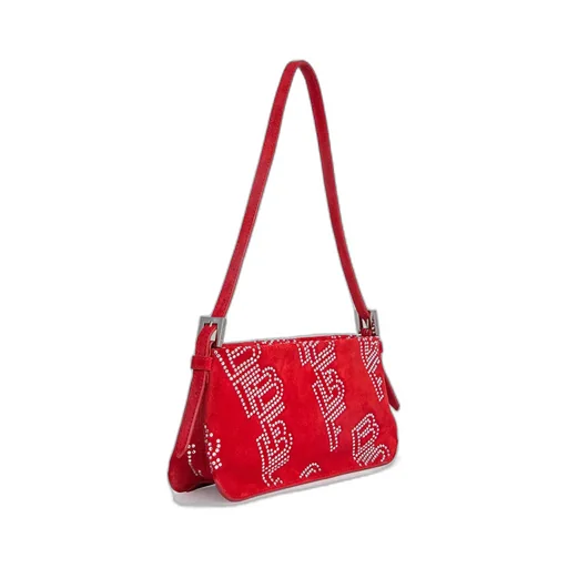 Dulce Embellished Zipped Shoulder Bag