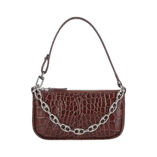 Embossed Zipper Tote