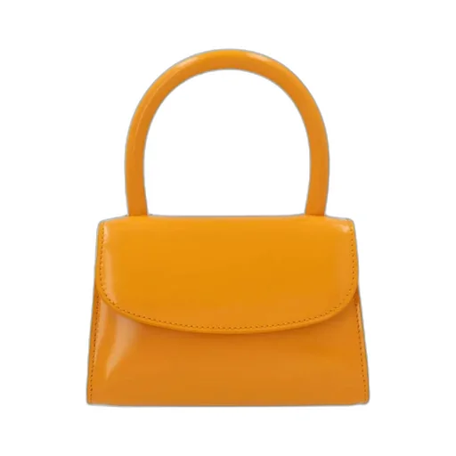Mini Rounded Top-Handle Tote Bag
