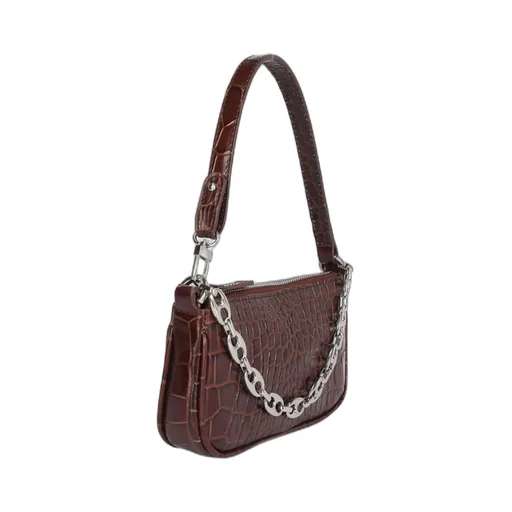Embossed Zipper Tote