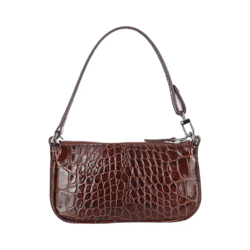 Embossed Zipper Tote