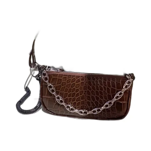 Embossed Zipper Tote