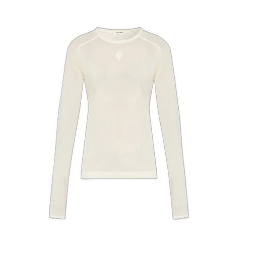 Logo-Embroidered Long-Sleeve Top