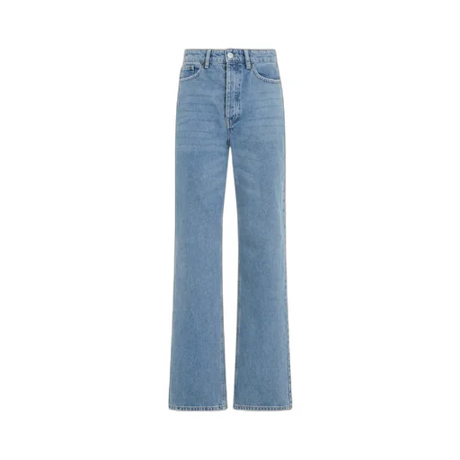 Miliumlo Mid-Rise Straight-Leg Jeans