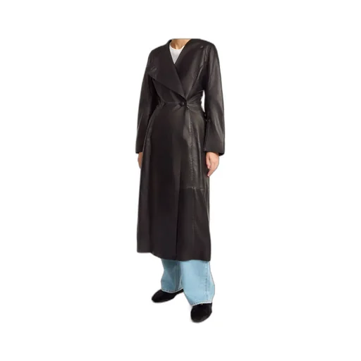 Sirrena Leather Coat