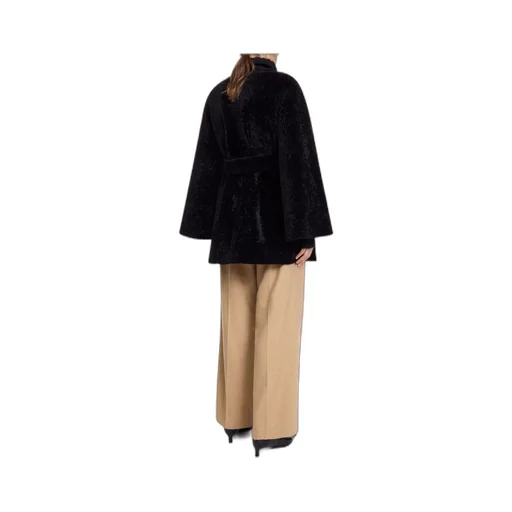 Button Belted Coat