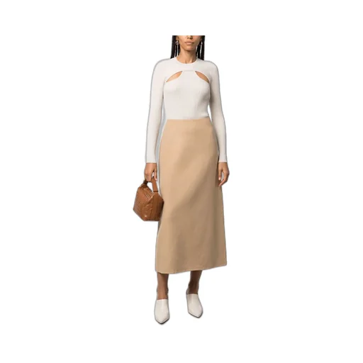 High Waist Midi Skirt