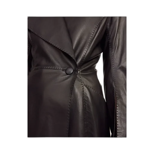 Sirrena Leather Coat