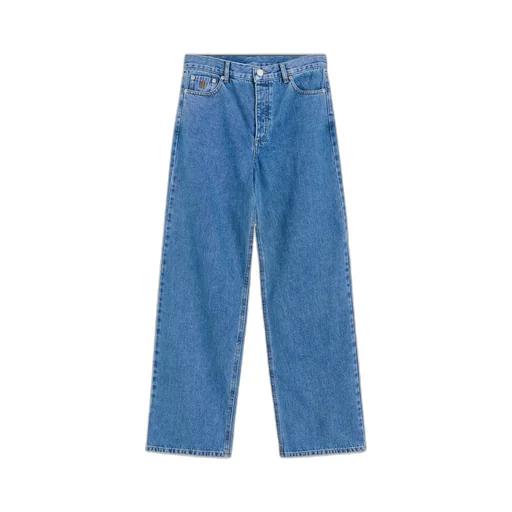 Five-Pocket Cotton Jeans