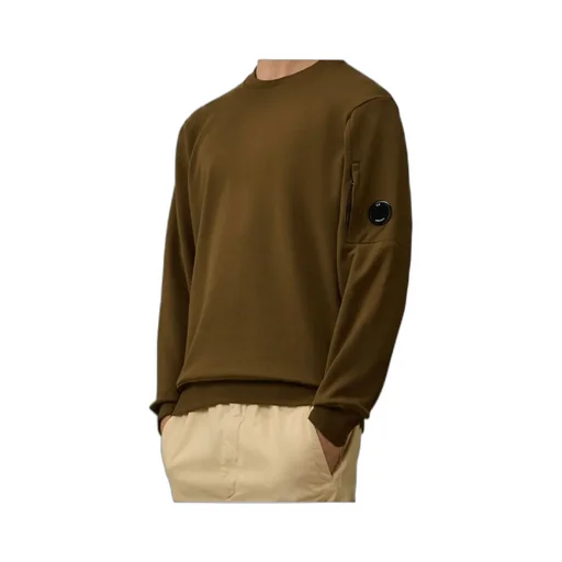 Logo Plaque Crewneck Sweater
