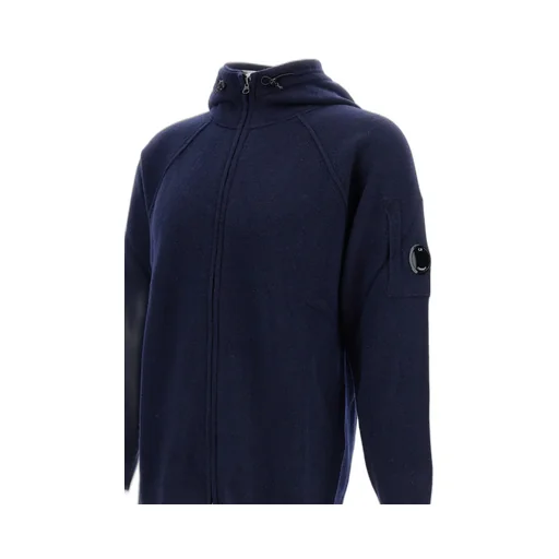 Hooded Zip Cardigan