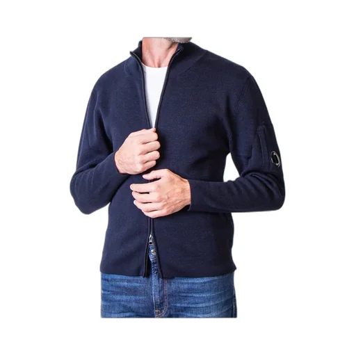 Zip-Up Cardigan Knitwear