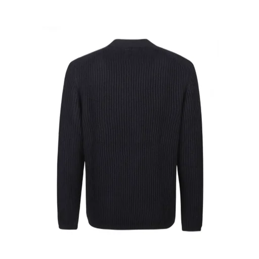 Ribbed Crew Neck Knitwear