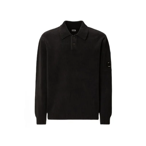 Chenille Polo Knitwear