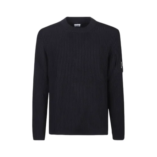 Ribbed Crew Neck Knitwear