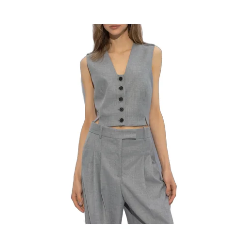 V-Neck Single-Breasted Waistcoat