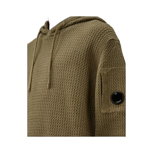 Textured Hooded Sweater