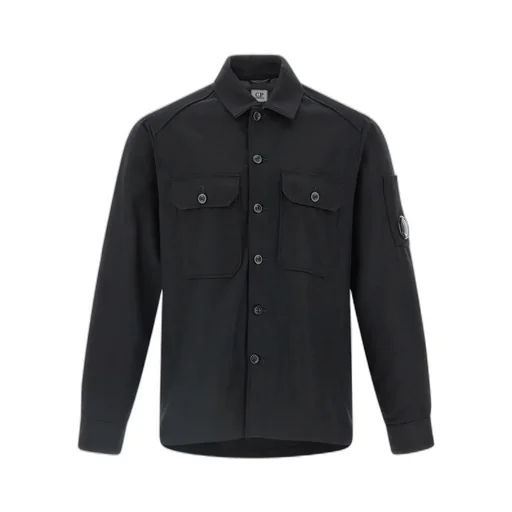 Button-Up Overshirt Jacket