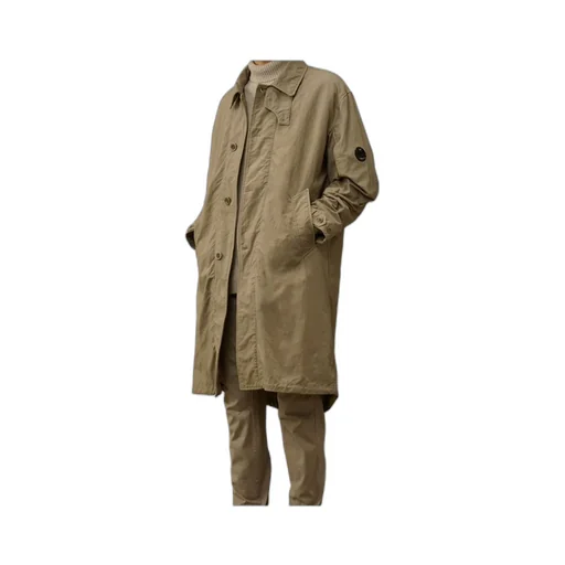 Lens Pocket Fishtail Coat