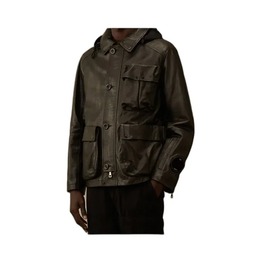 Goggle Hooded Jacket