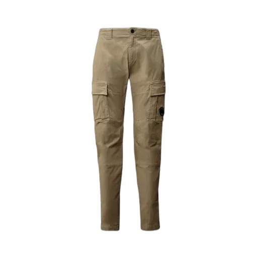 Lens-Detail Cargo Pants