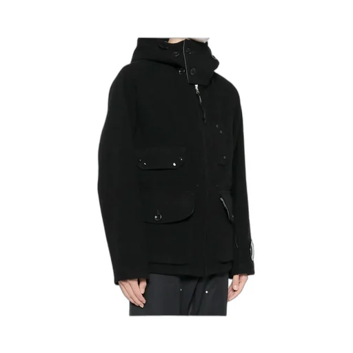 Hooded Wool Jacket