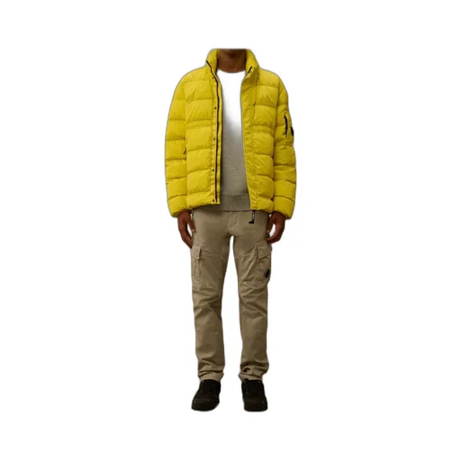 Lens-Detail Cargo Pants