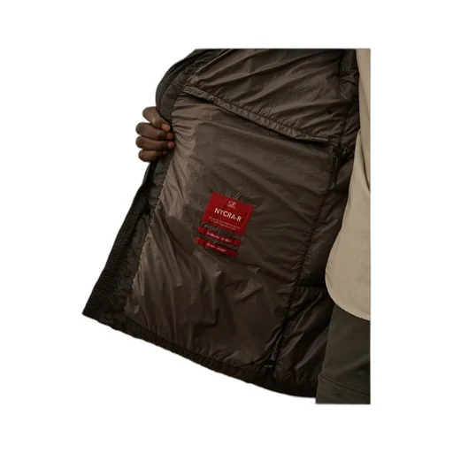 Long Hooded Down Jacket