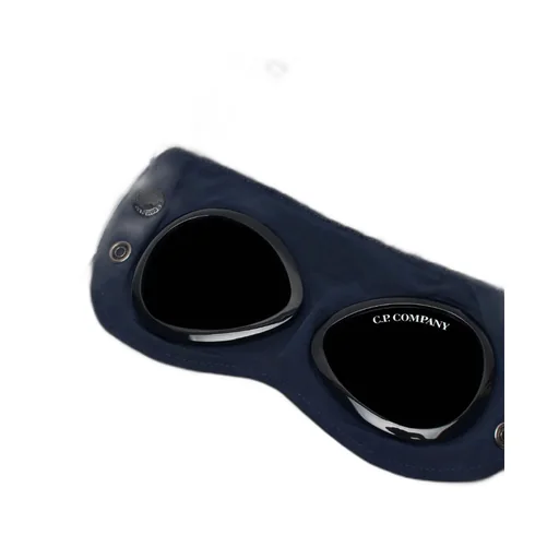 Goggle-Detail Ribbed Knit Balaclava